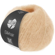 Lana Grossa Silkhair 213 Poederbeige - bol luxe mohair- en zijdegaren in de gekozen kleur