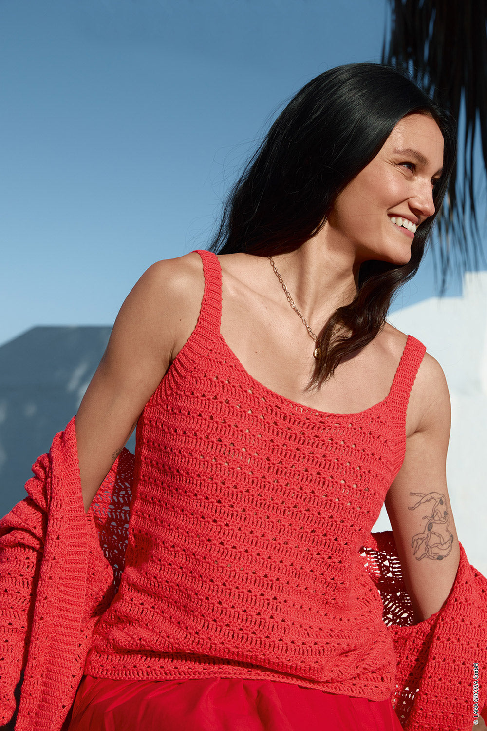 Fs haekeln lana grossa mf — gemaakt met Lana Grossa Summer Cashmere (2) - Lana Grossa Summer Cashmere 014 Lentegroen