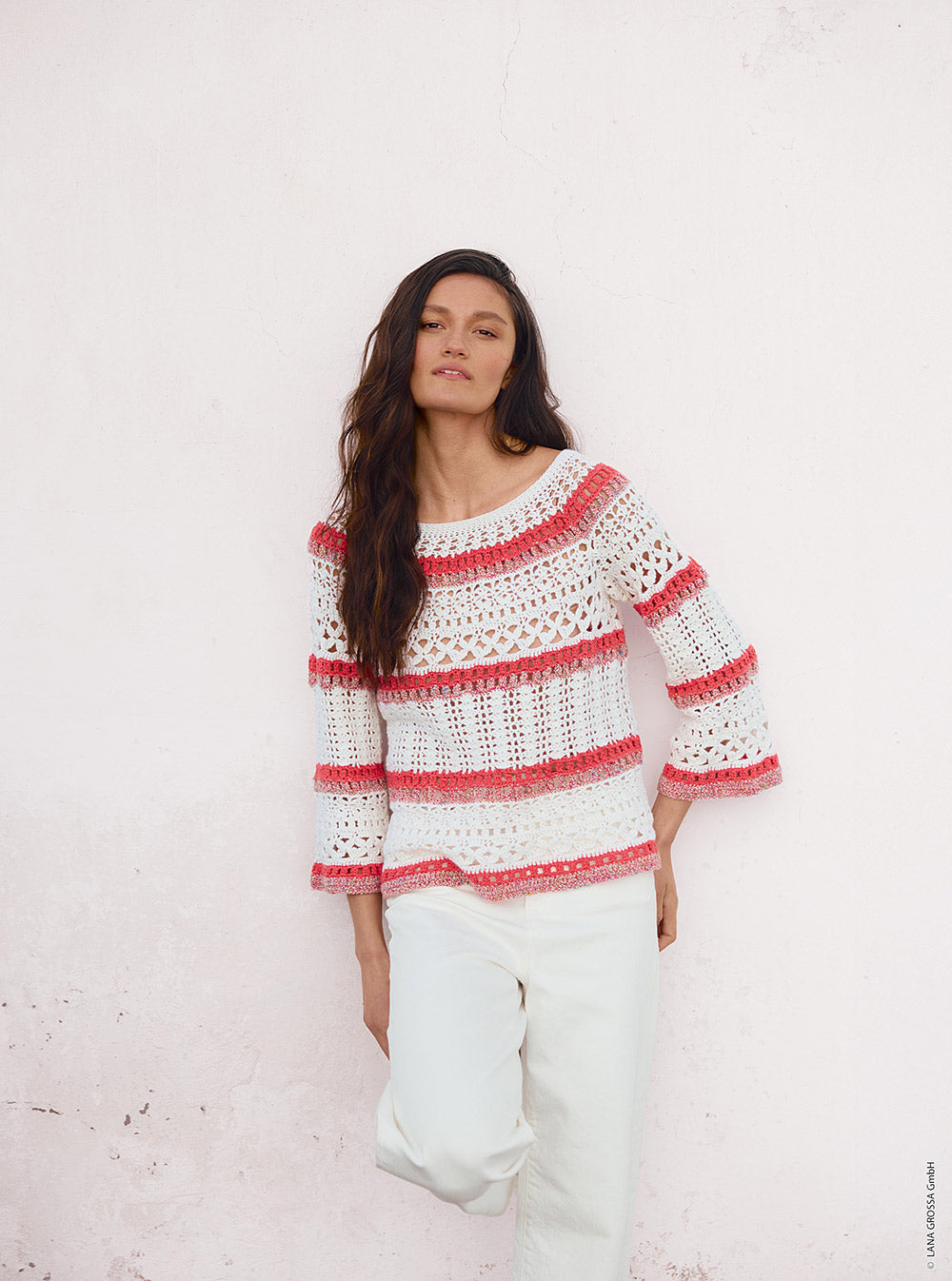 Fs haekeln lana grossa mf — gemaakt met Lana Grossa Summer Cashmere - Lana Grossa Summer Cashmere 016 Limoen