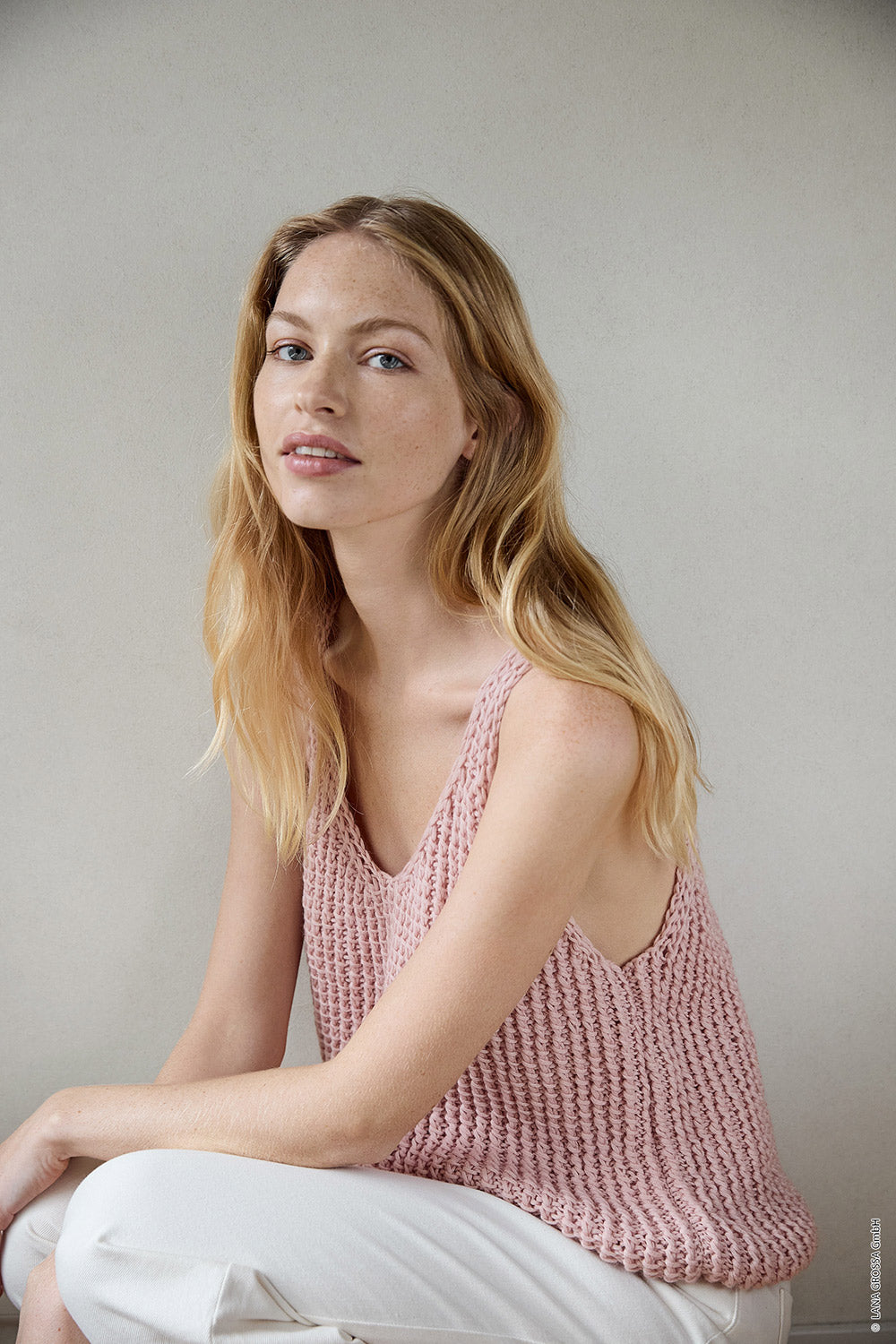 Fs natural knits lana grossa mf — gemaakt met Lana Grossa Summer Softness (7) - Lana Grossa Summer Softness 008 Roze