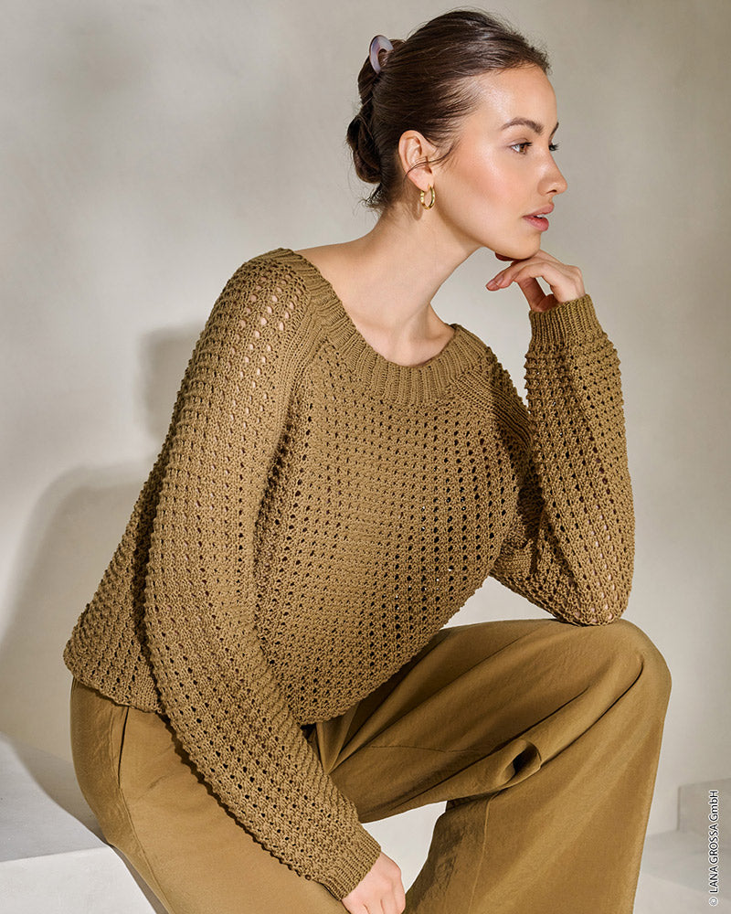 Fs classici lana grossa mf — gemaakt met Lana Grossa Tessera (6) - Lana Grossa Tessera 005 Oranje