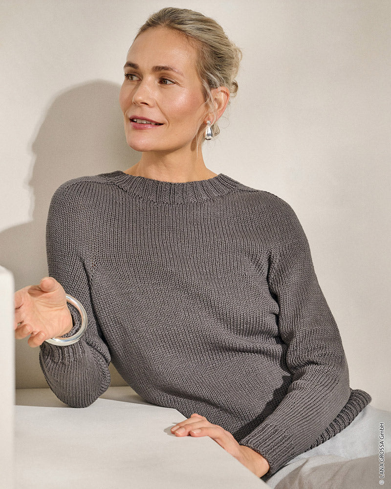 Fs classici lana grossa mf — gemaakt met Lana Grossa Tessera (7) - Lana Grossa Tessera 006 Mandarijn