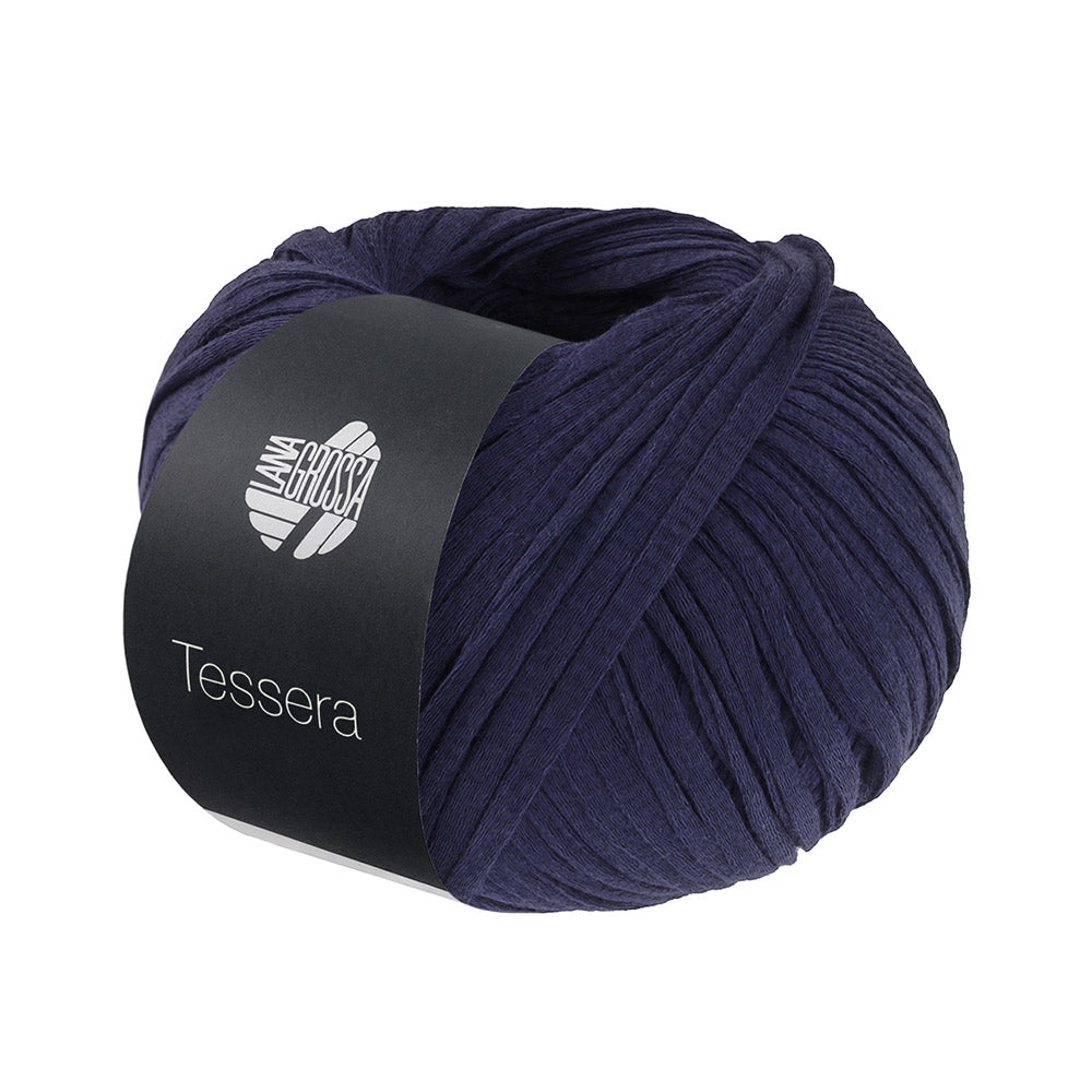 Lana Grossa Tessera 011 Donkerblauw