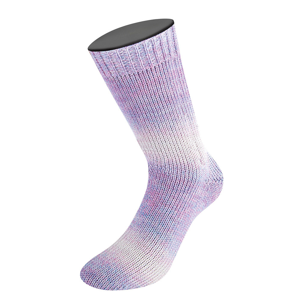 Meilenweit woolycell duo lana grossa skmbilderonlineshop — gemaakt met Lana Grossa Woolycell Duo - Lana Grossa Woolycell Duo 6003 Blauwpaars/Roze/Crème