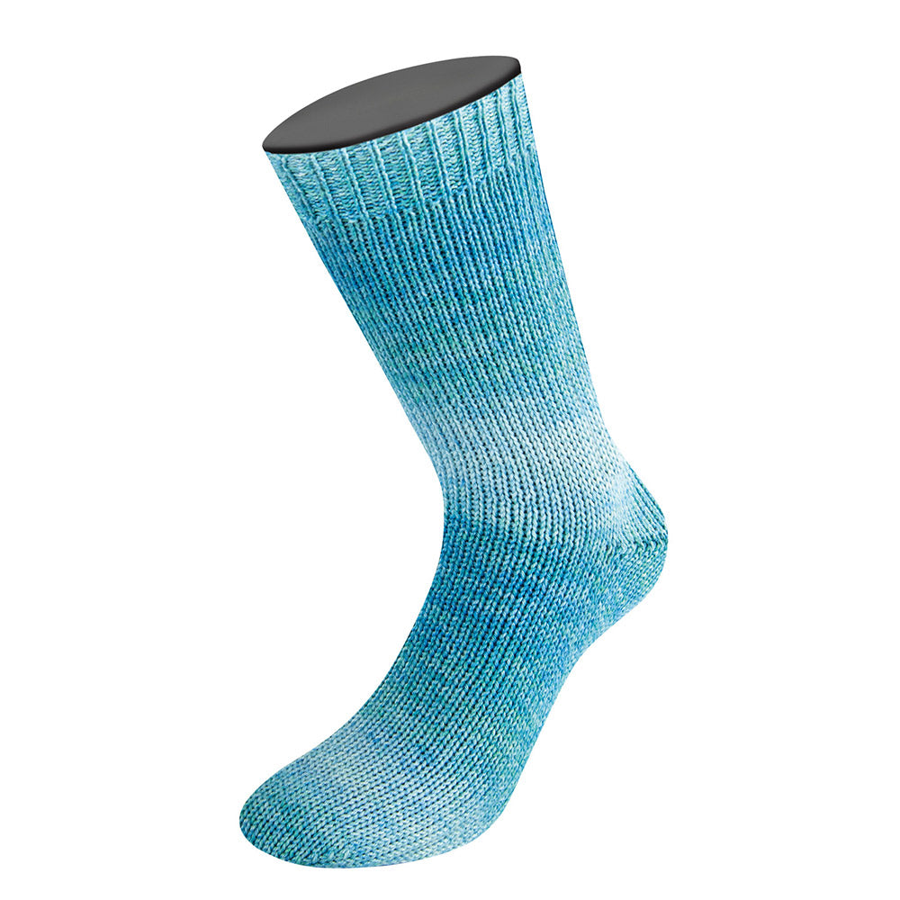 Meilenweit woolycell duo lana grossa skmbilderonlineshop — gemaakt met Lana Grossa Woolycell Duo - Lana Grossa Woolycell Duo 6006 Turkooisblauw/-groen/Lichtturkoois