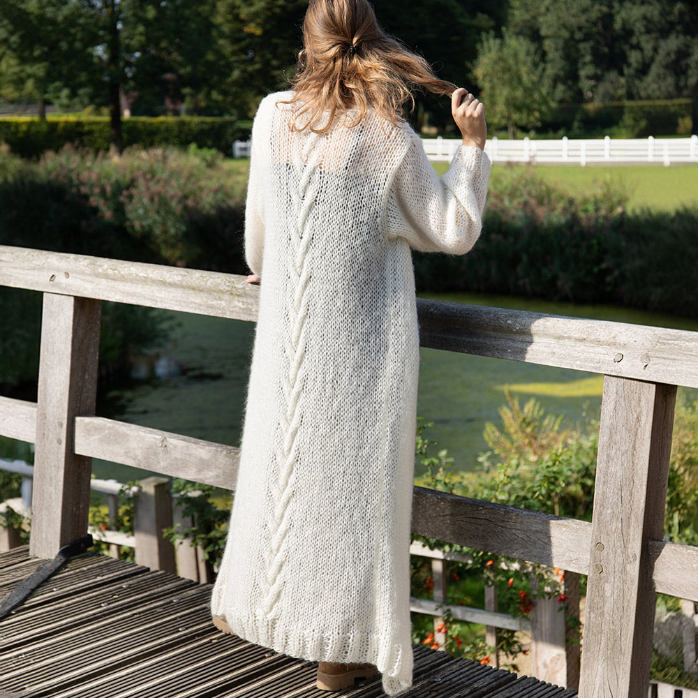 Bea vest — gemaakt met Lang Vest Elegant Breipakket (3)