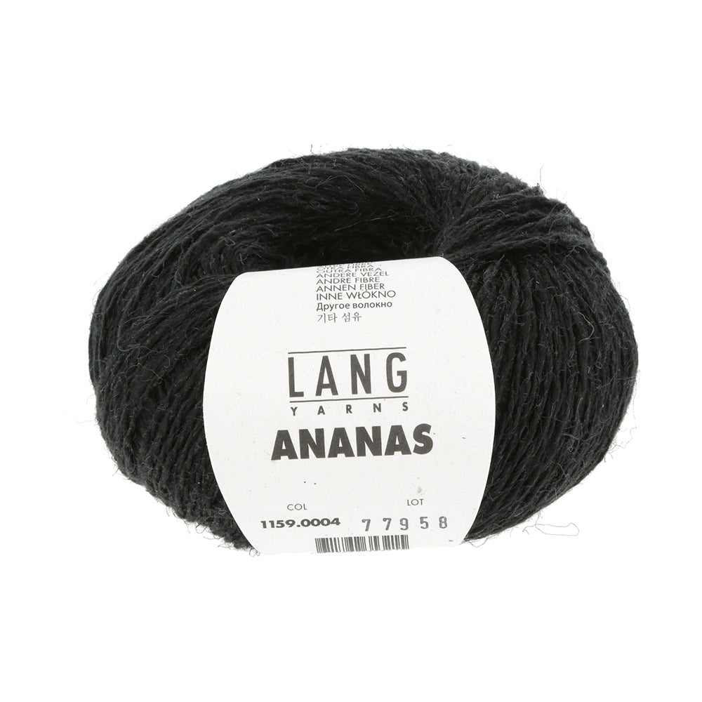 Lang Yarns Ananas 0004 Zwart