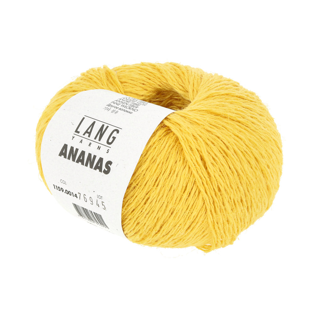 Langyarnsananas print — gemaakt met Lang Yarns Ananas