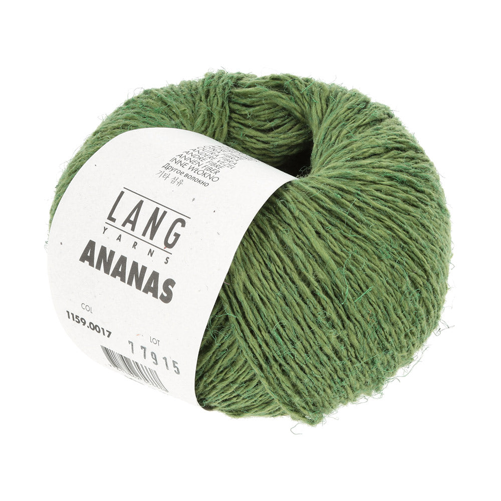 Langyarnsananas print — gemaakt met Lang Yarns Ananas