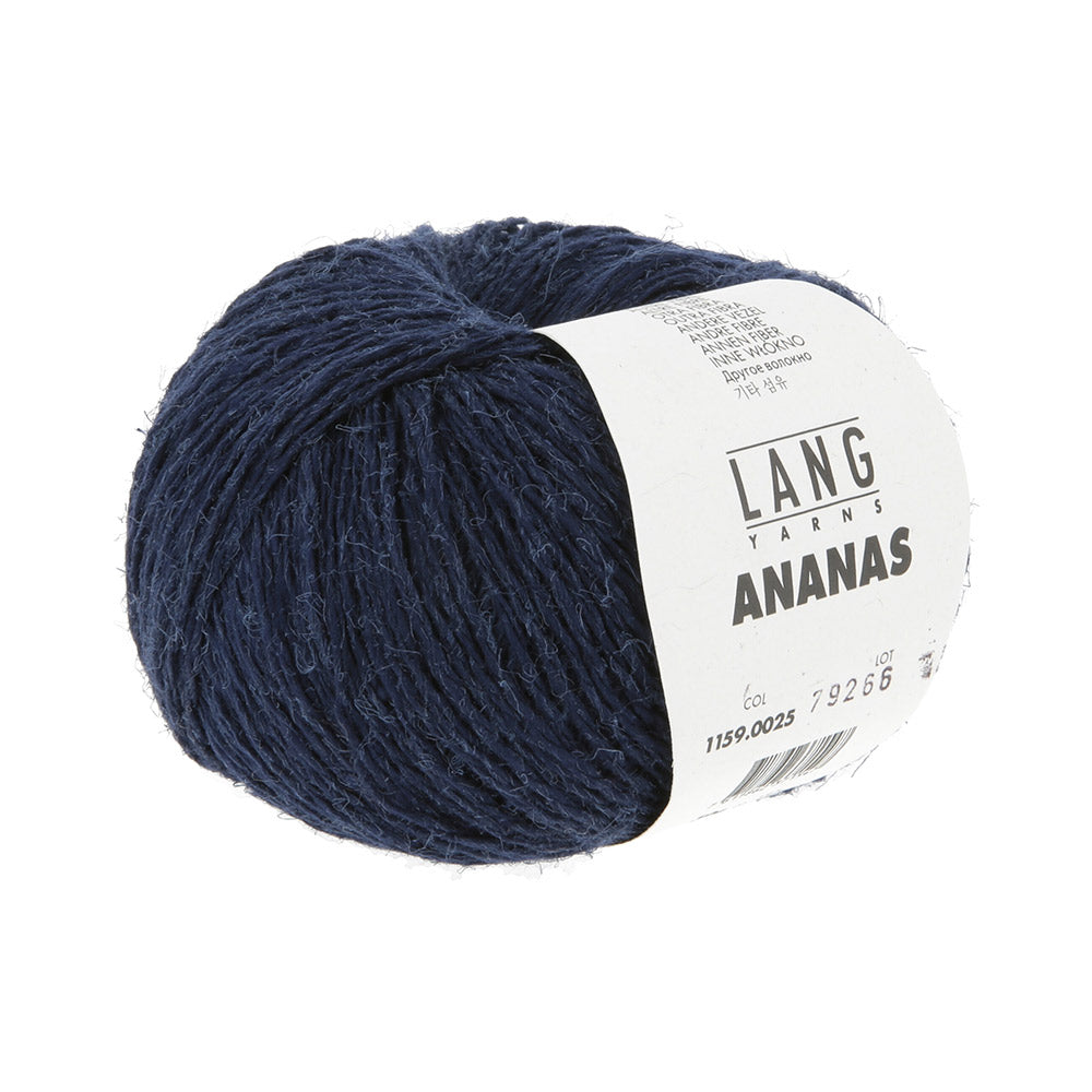 Langyarnsananas print — gemaakt met Lang Yarns Ananas