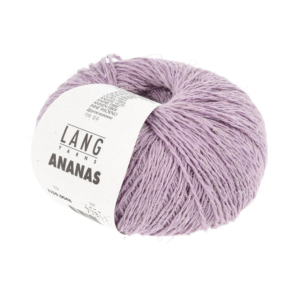 Langyarnsananas print — gemaakt met Lang Yarns Ananas