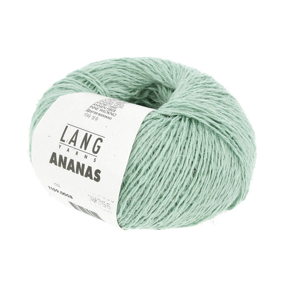 Langyarnsananas print — gemaakt met Lang Yarns Ananas
