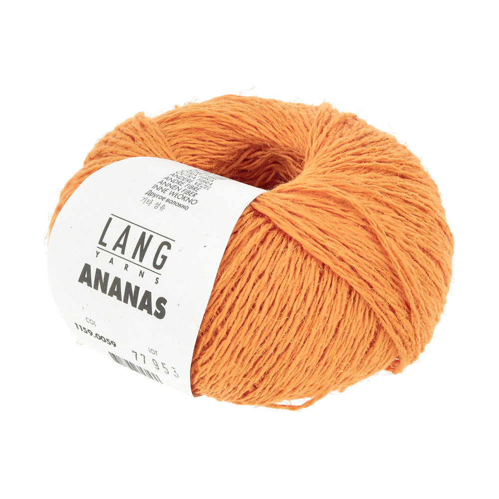 Langyarnsananas print — gemaakt met Lang Yarns Ananas