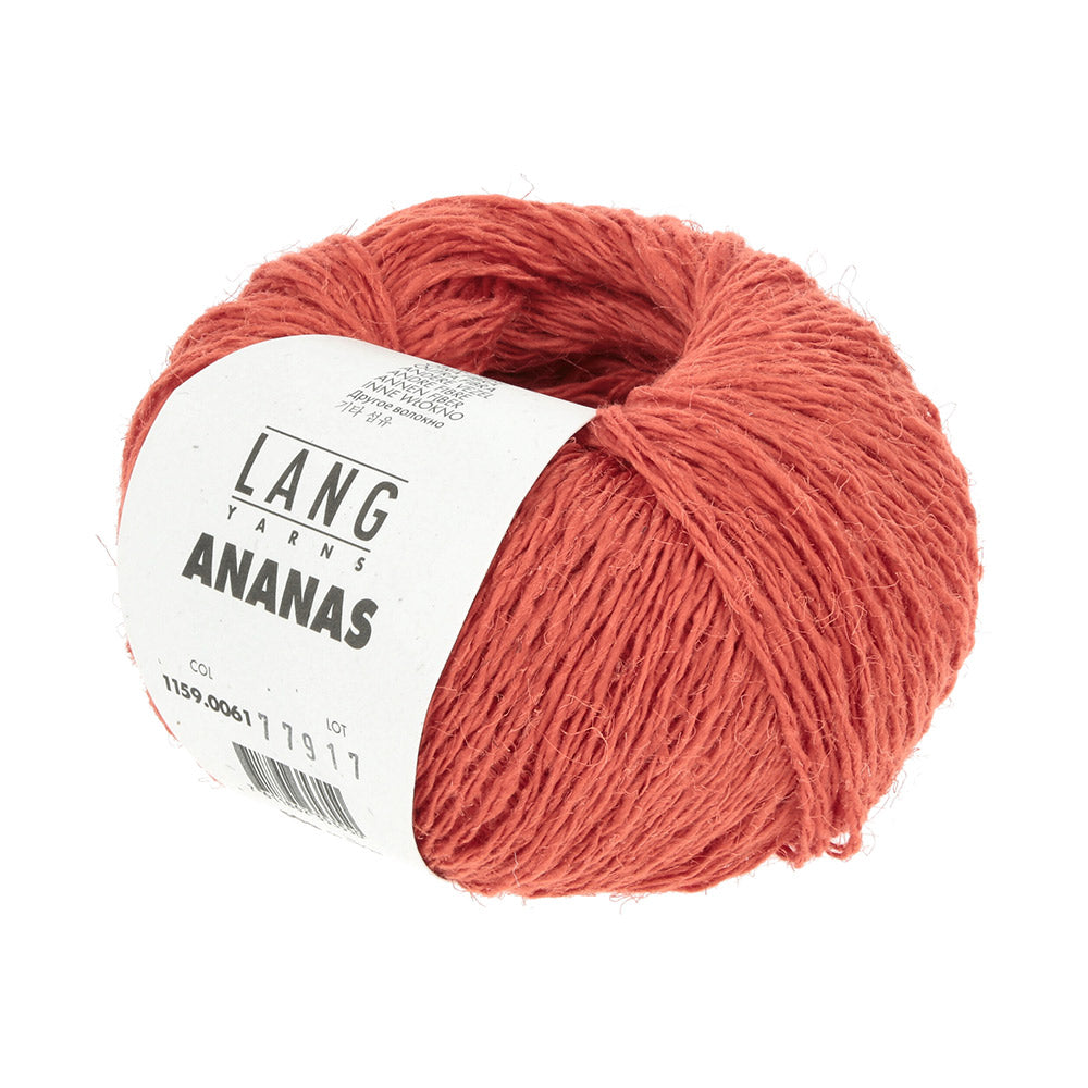 Langyarnsananas print — gemaakt met Lang Yarns Ananas
