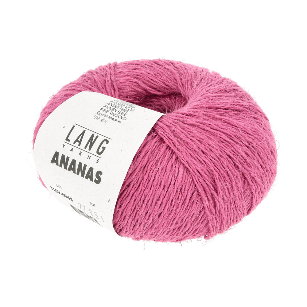 Langyarnsananas print — gemaakt met Lang Yarns Ananas