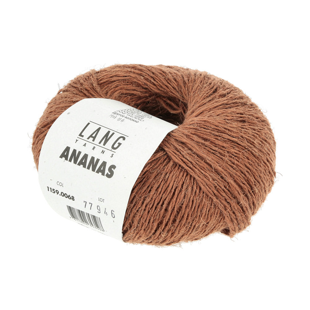 Langyarnsananas print — gemaakt met Lang Yarns Ananas