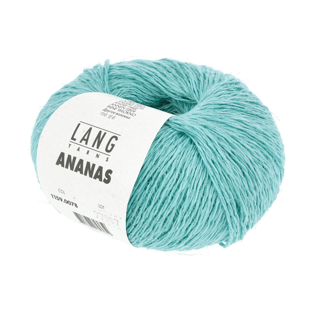 Langyarnsananas print — gemaakt met Lang Yarns Ananas