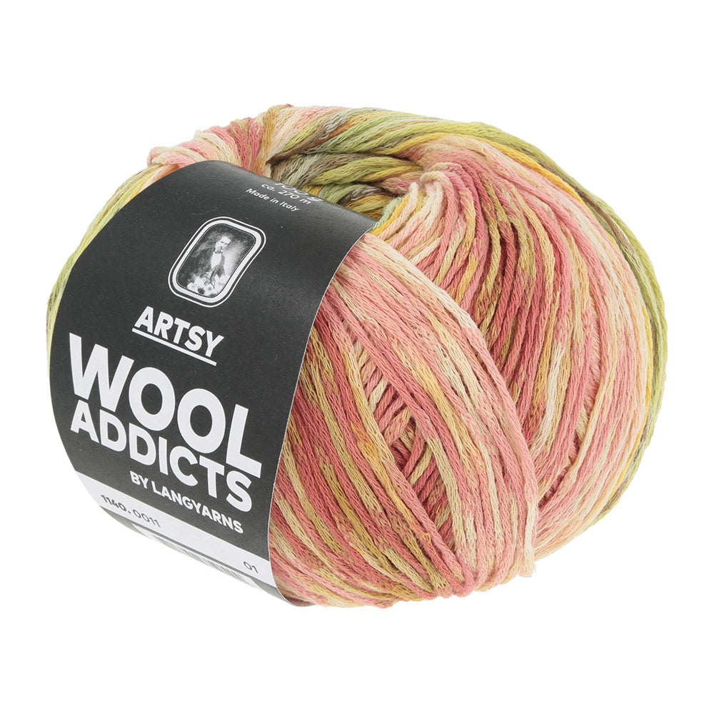 Langyarnsartsy print — gemaakt met Lang Yarns Artsy