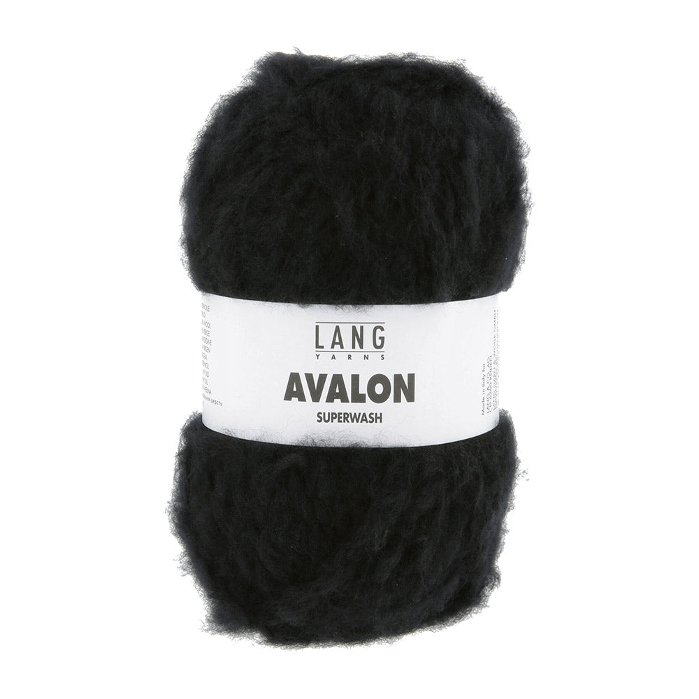 Lang Yarns Avalon 0004 Zwart