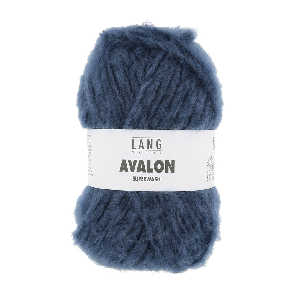 Lang Yarns Avalon 0006 Blauw