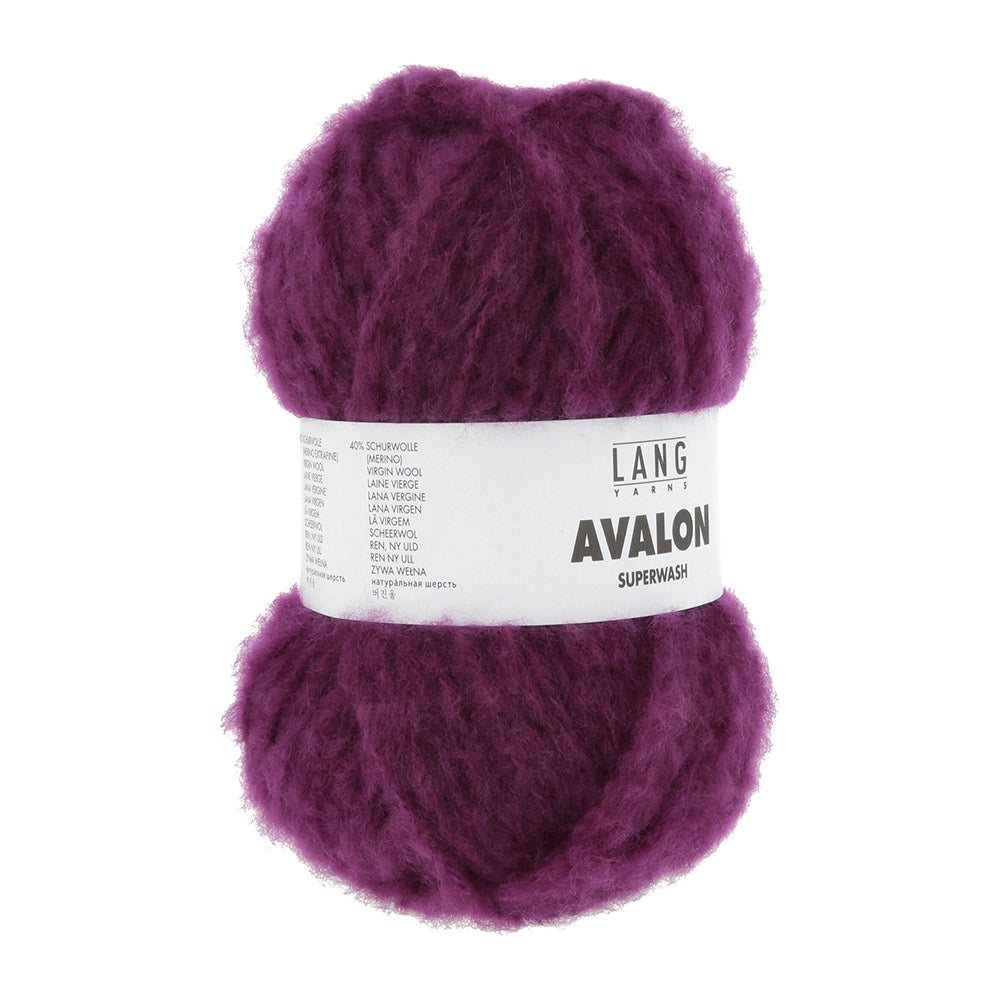 Langyarnsavalon print — gemaakt met Lang Yarns Avalon