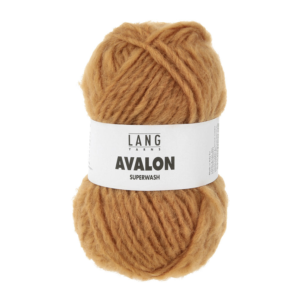 Lang Yarns Avalon 0075 Bruinoranje
