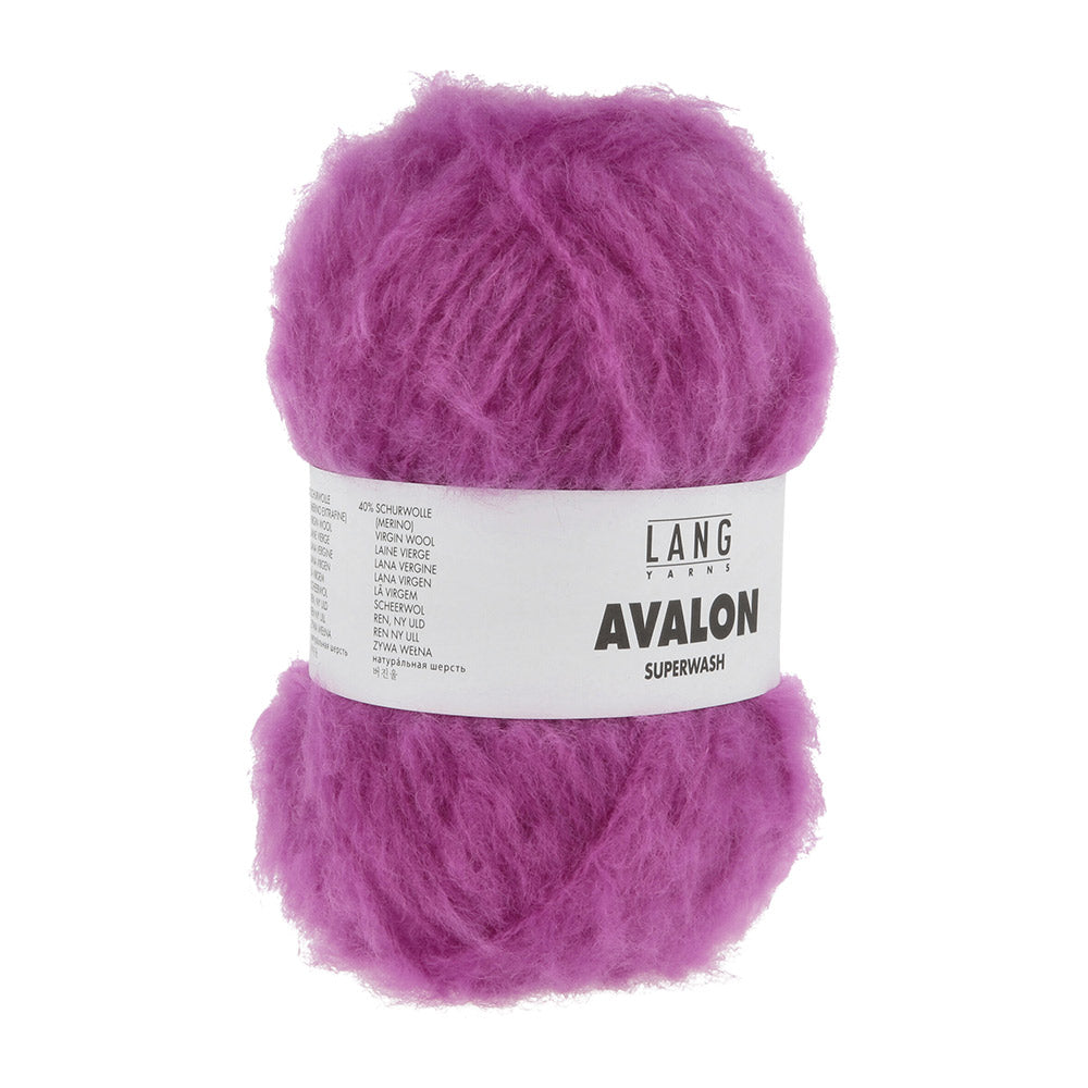 Langyarnsavalon print — gemaakt met Lang Yarns Avalon