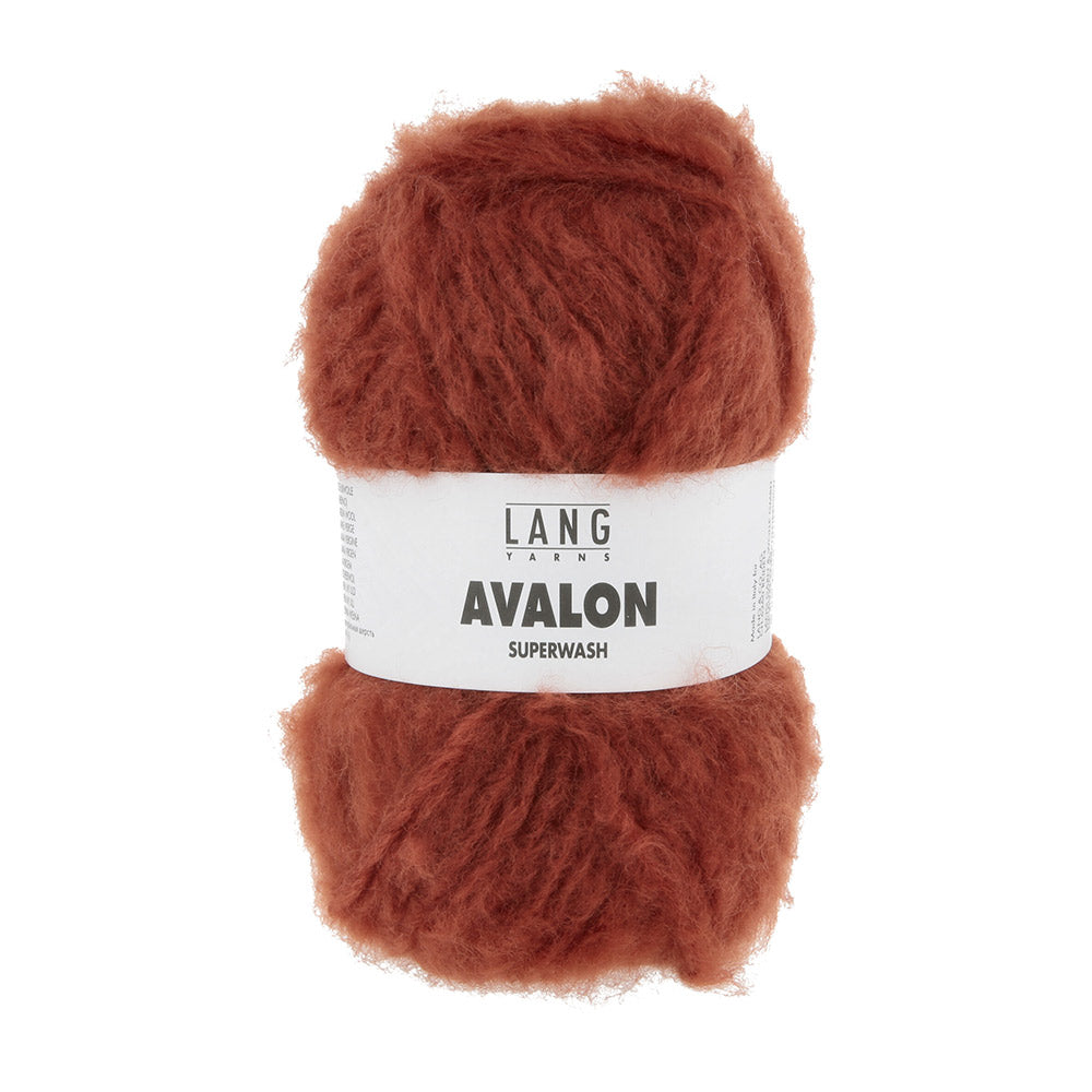 Lang Yarns Avalon 0087 Baksteen