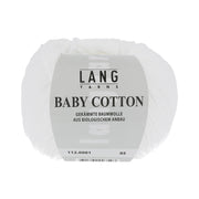 Lang Yarns Baby Cotton 0001 Wit