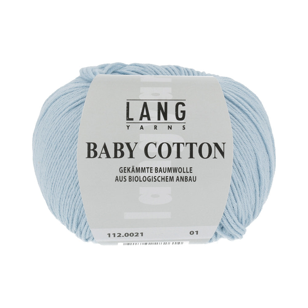 Lang Yarns Baby Cotton 0021 Hemelsblauw