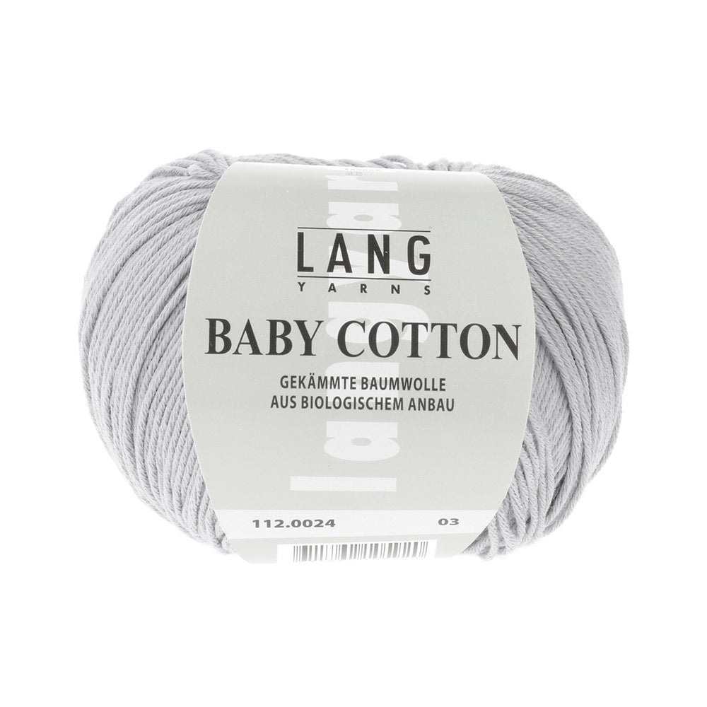 Lang Yarns Baby Cotton 0024 Donkergrijs