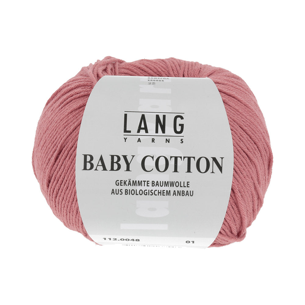 Lang Yarns Baby Cotton 0048 Oudroze