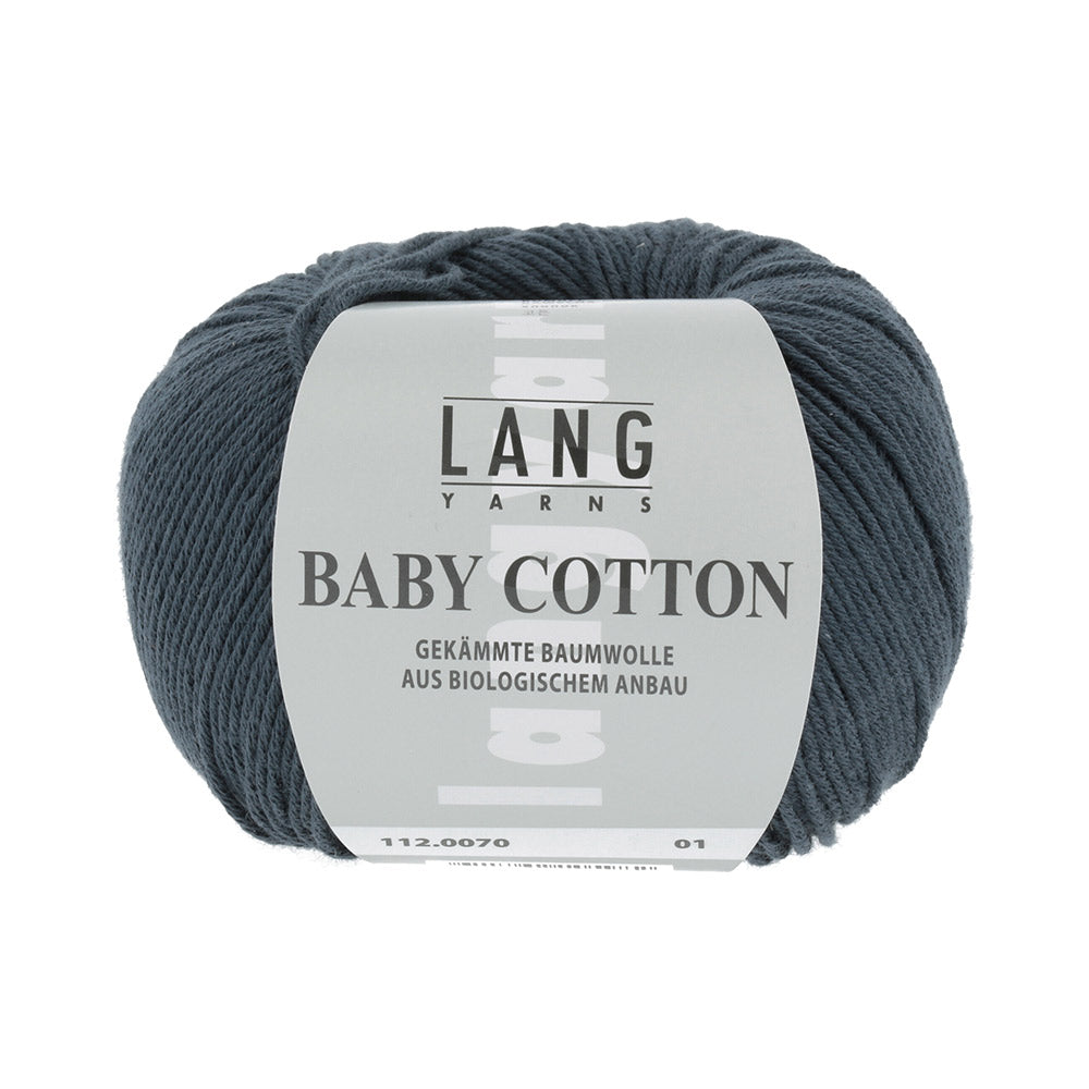 Lang Yarns Baby Cotton 0070 Lichtgrijs