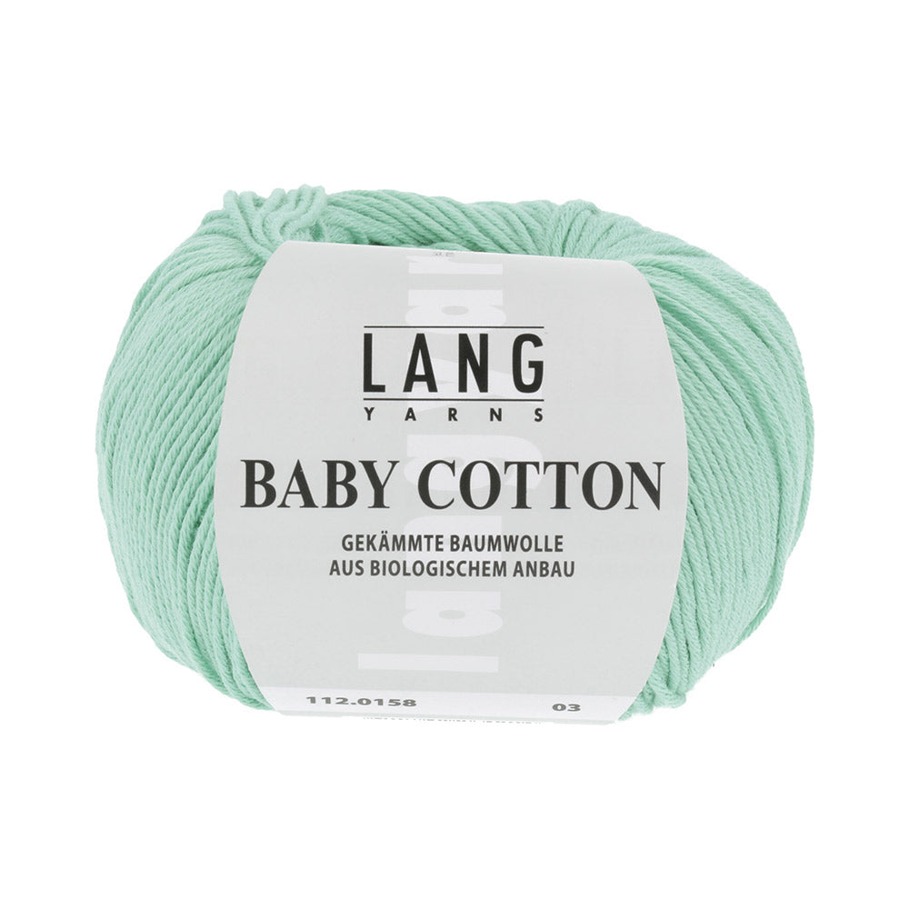 Lang Yarns Baby Cotton 0158 Mint