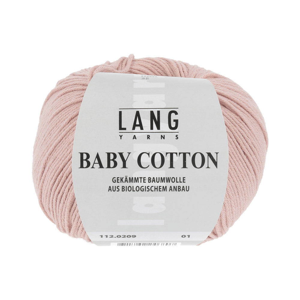 Lang Yarns Baby Cotton 0209 Donkerroze