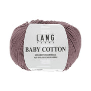 Lang Yarns Baby Cotton 0248 Donker Oudroze