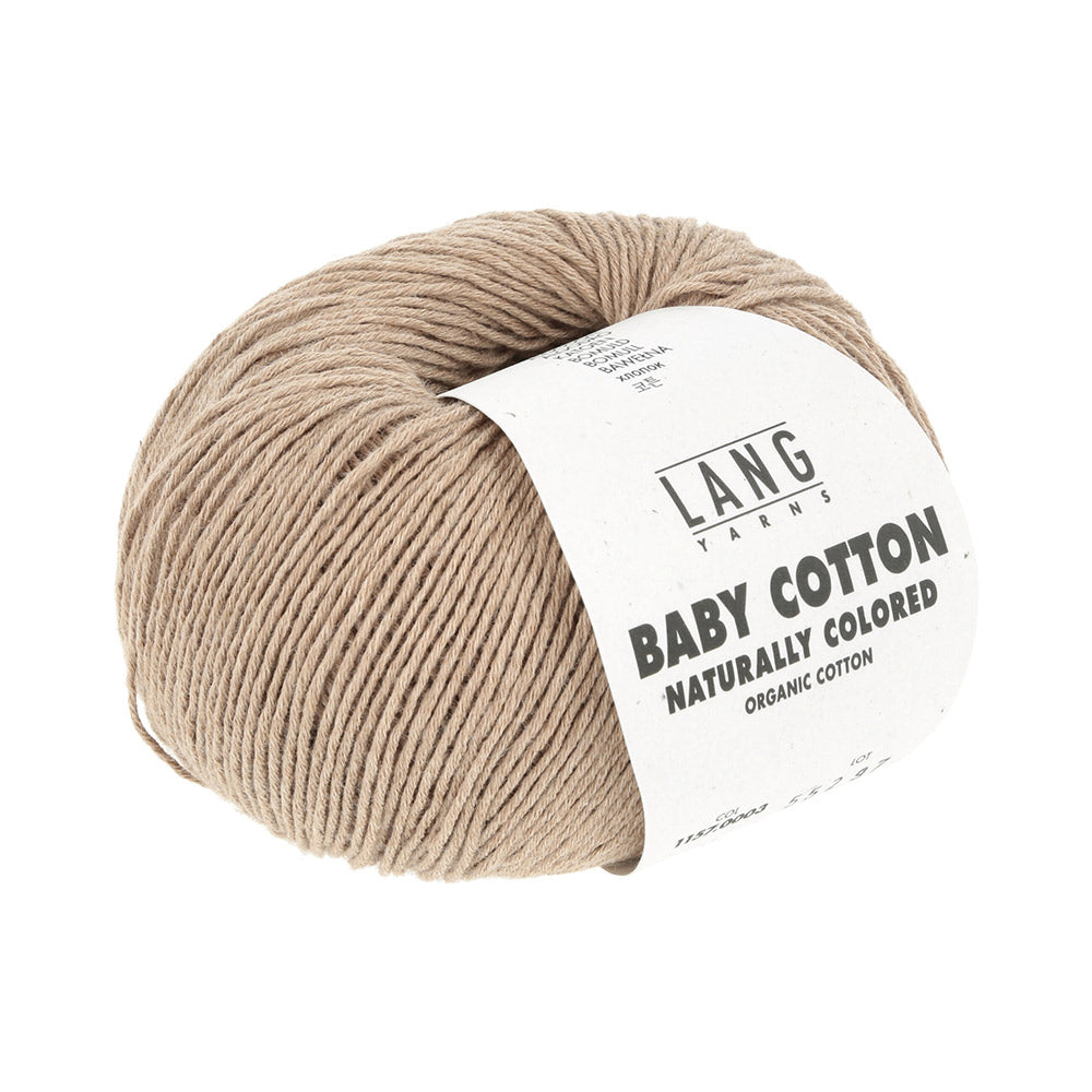 Langyarnsbabycottonnaturallycolored print — gemaakt met Lang Yarns Baby Cotton Naturally Colored