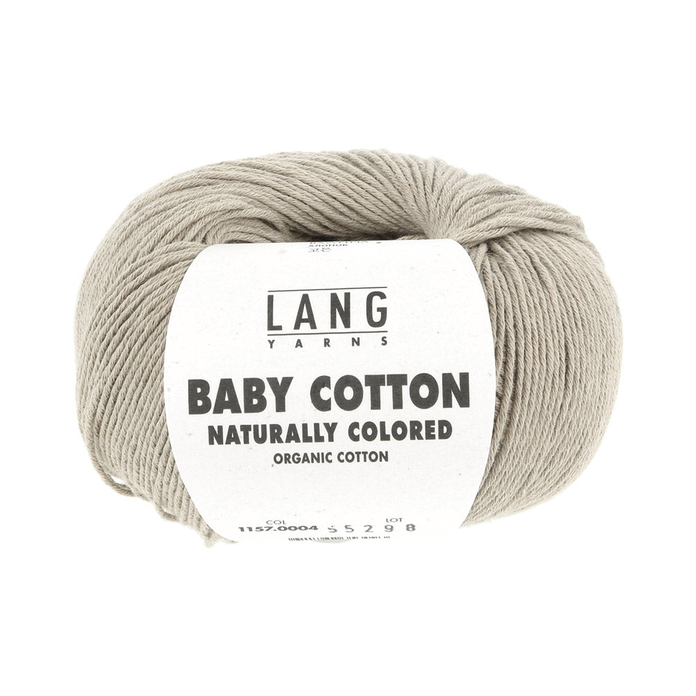 Lang Yarns Baby Cotton Naturally Colored 0004 Donkergroen