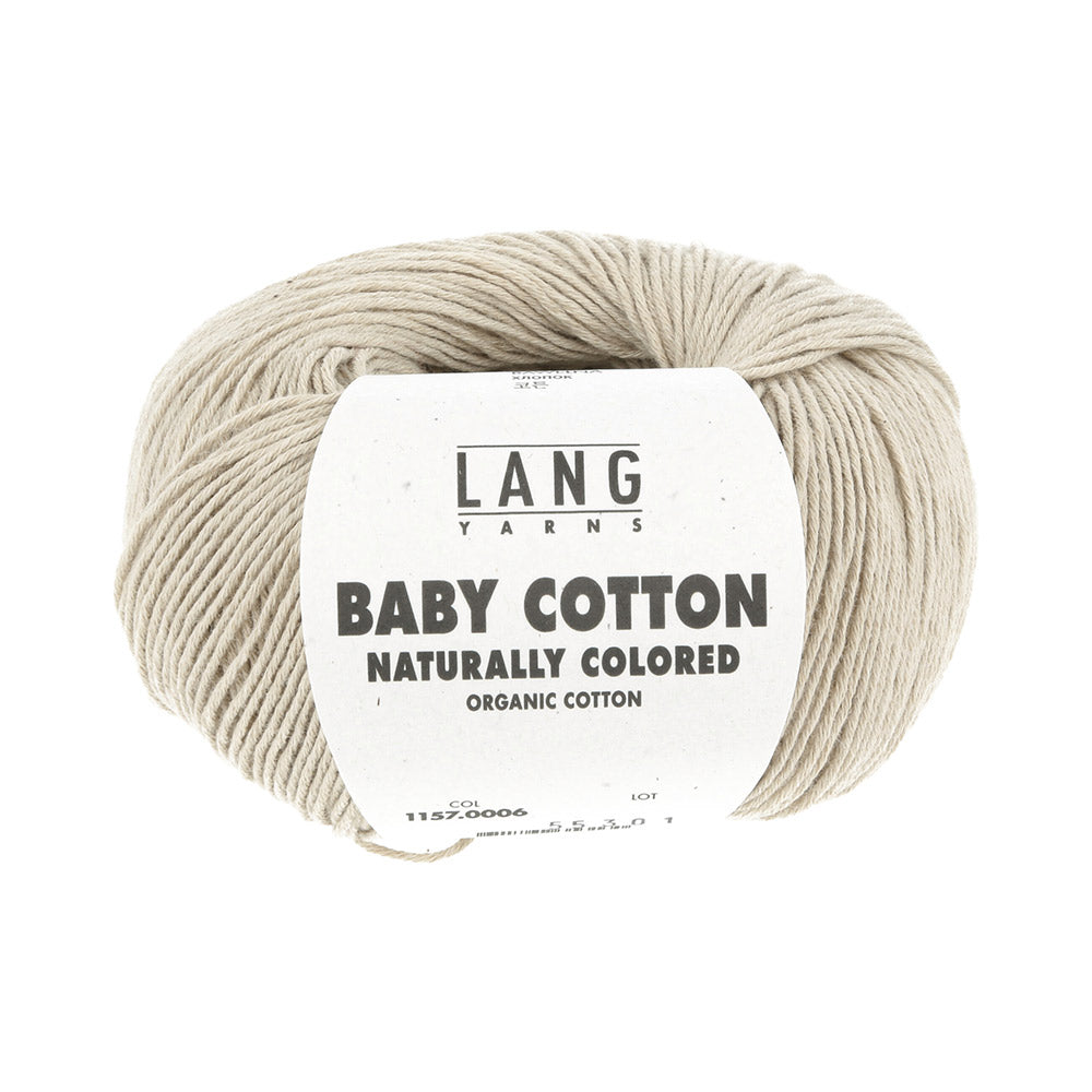 Lang Yarns Baby Cotton Naturally Colored 0006 Lichtgroen