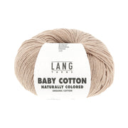 Lang Yarns Baby Cotton Naturally Colored 0007 Lichtbruin