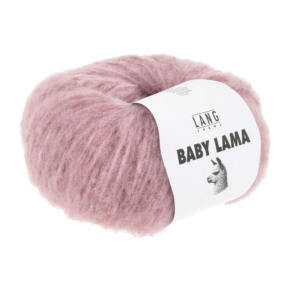 Langyarnsbabylama print — gemaakt met Lang Yarns Baby Lama