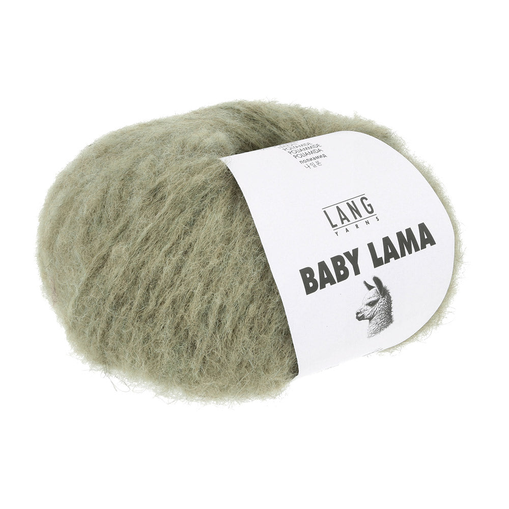Langyarnsbabylama print — gemaakt met Lang Yarns Baby Lama