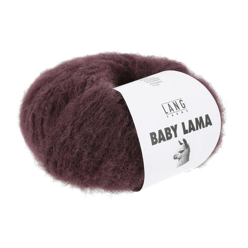 Langyarnsbabylama print — gemaakt met Lang Yarns Baby Lama