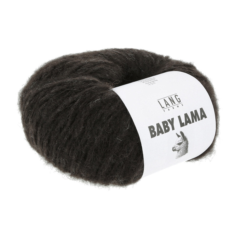 Langyarnsbabylama print — gemaakt met Lang Yarns Baby Lama