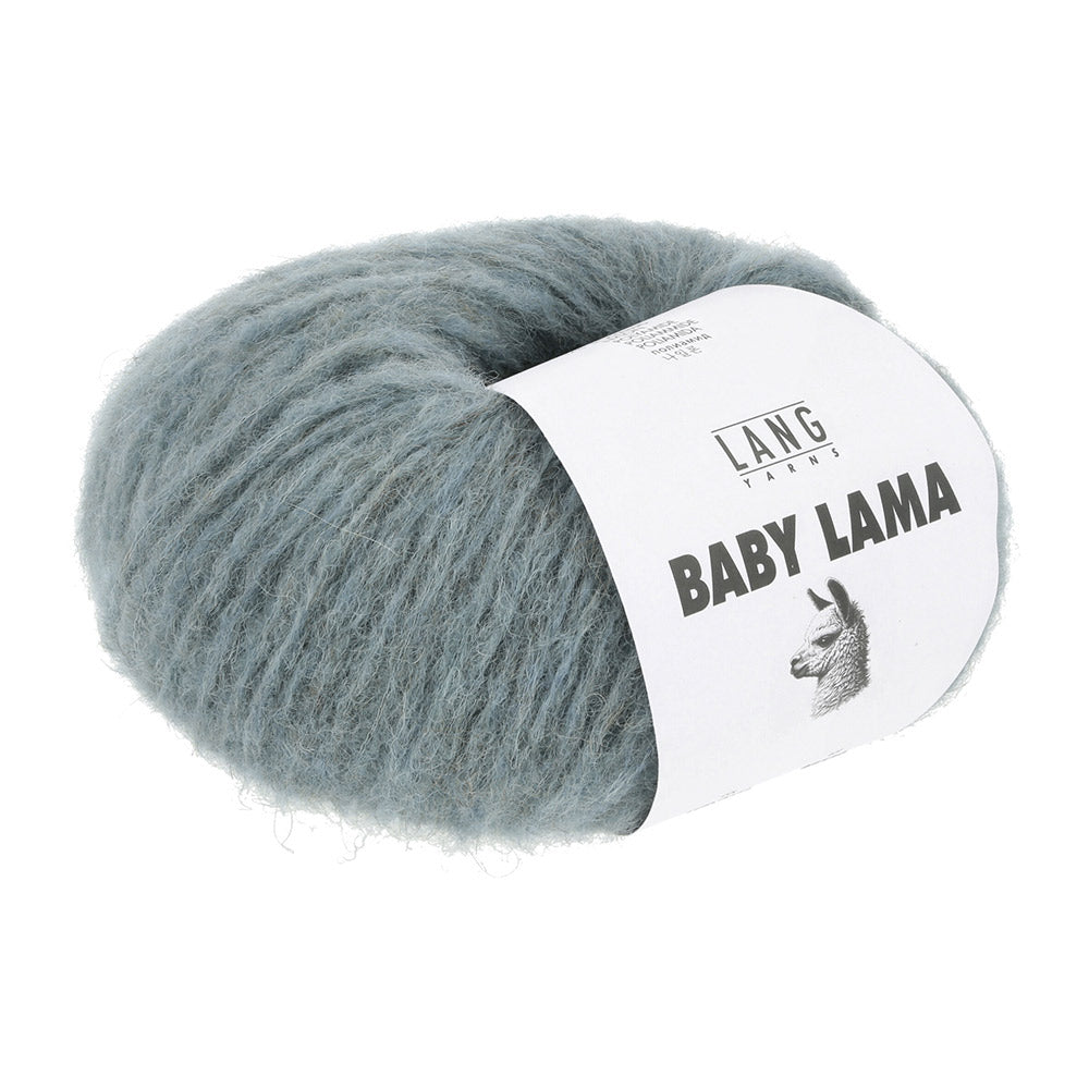 Langyarnsbabylama print — gemaakt met Lang Yarns Baby Lama