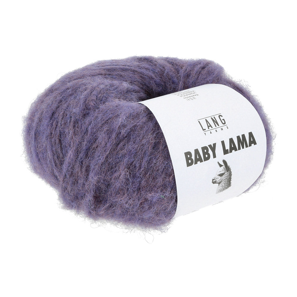 Langyarnsbabylama print — gemaakt met Lang Yarns Baby Lama