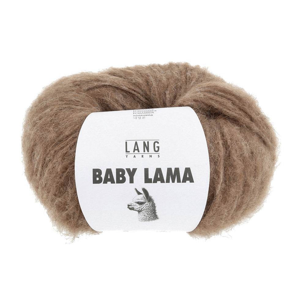 Lang Yarns Baby Lama 0196 Lichtbruin