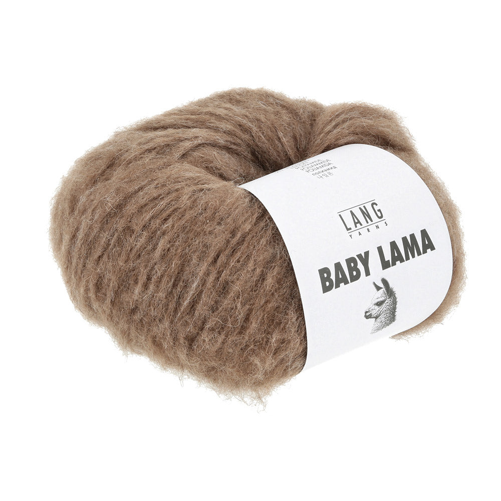 Langyarnsbabylama print — gemaakt met Lang Yarns Baby Lama
