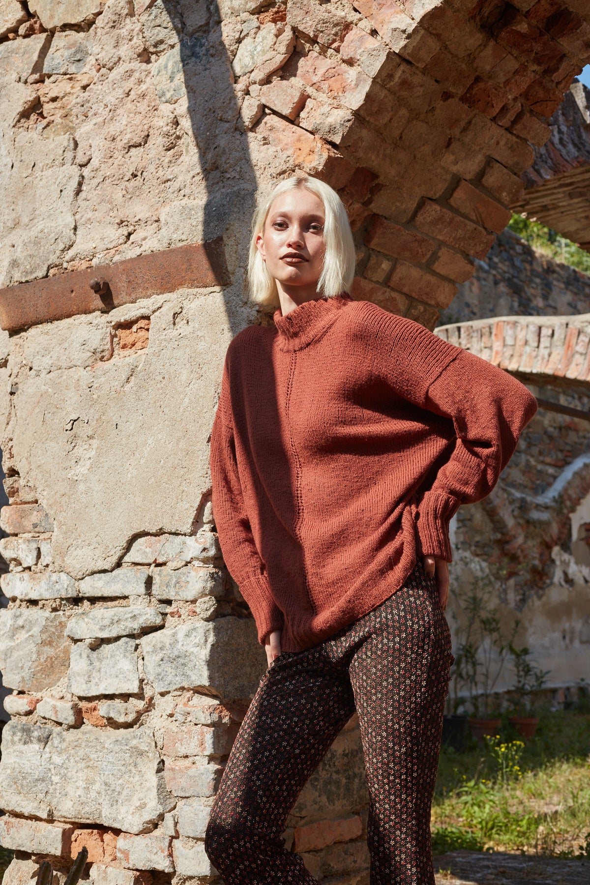 Wa braun — gemaakt met Lang Yarns Bliss