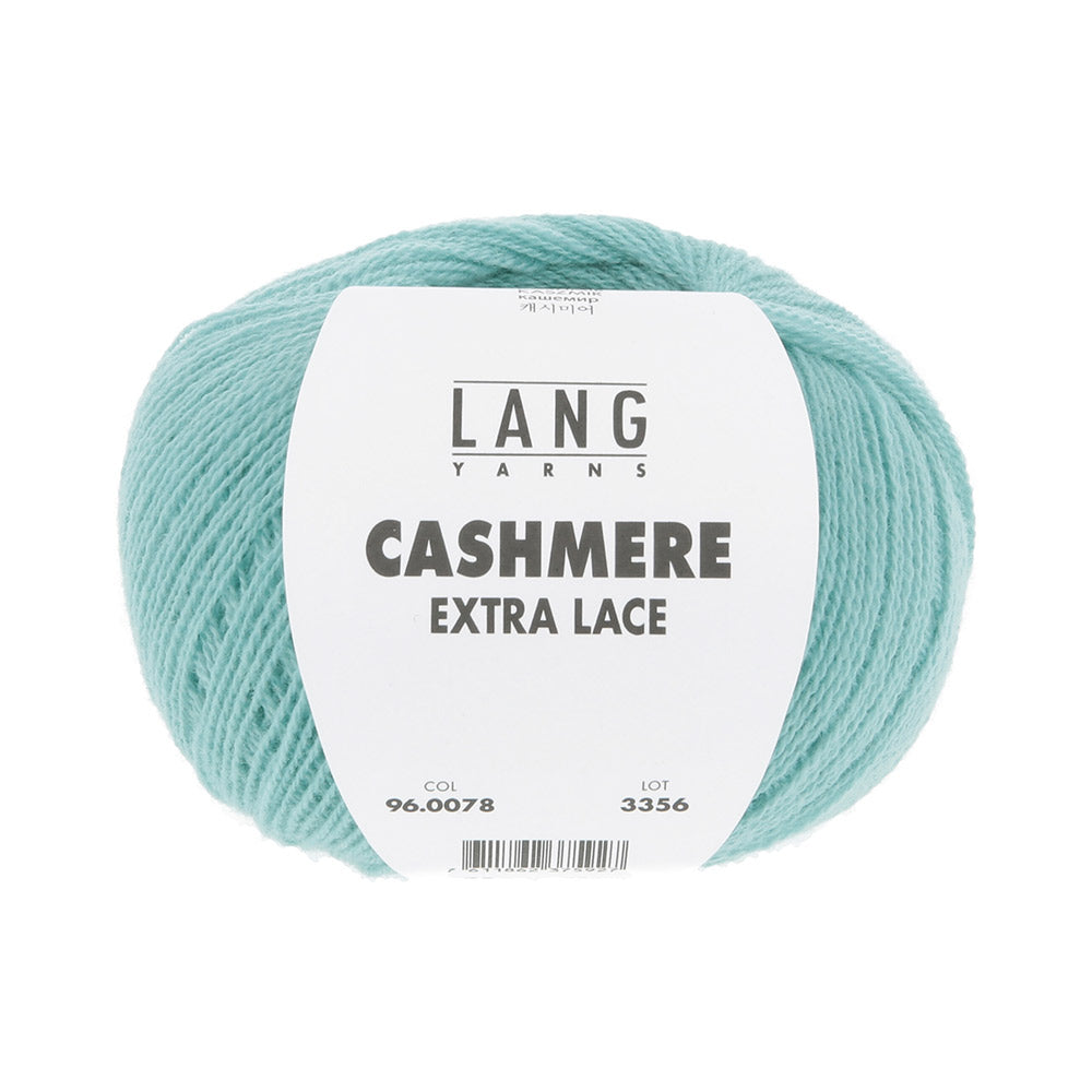 Lang Yarns Cashmere Extra Lace 0078 Teal